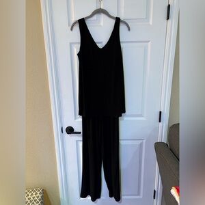 EUC Emma and Michele One Piece Jumpsuit Romper Dressy suit Size S